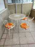 Mesa e 4 cadeiras Jardim