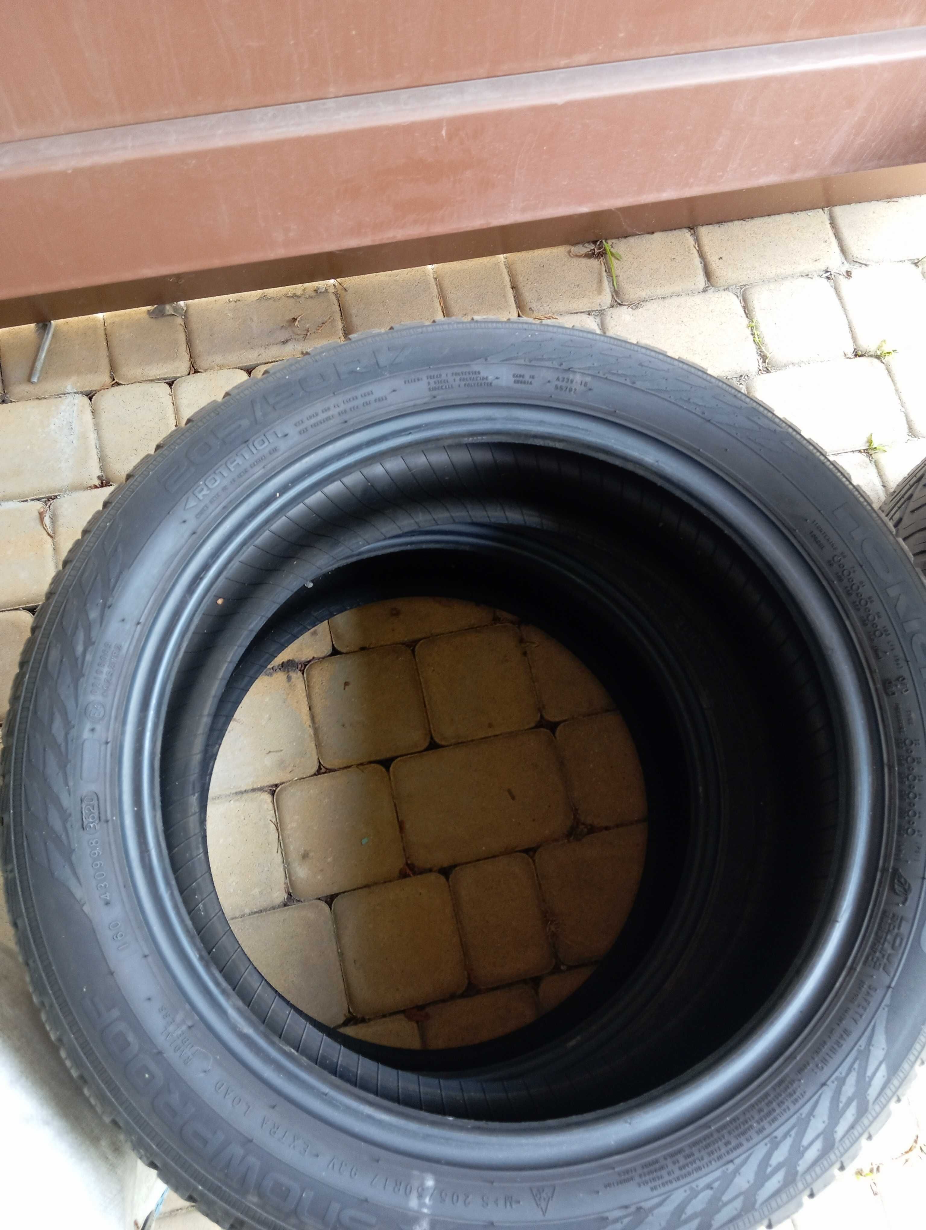 Opony zimowe Nokian rozmiar 205/50 R17