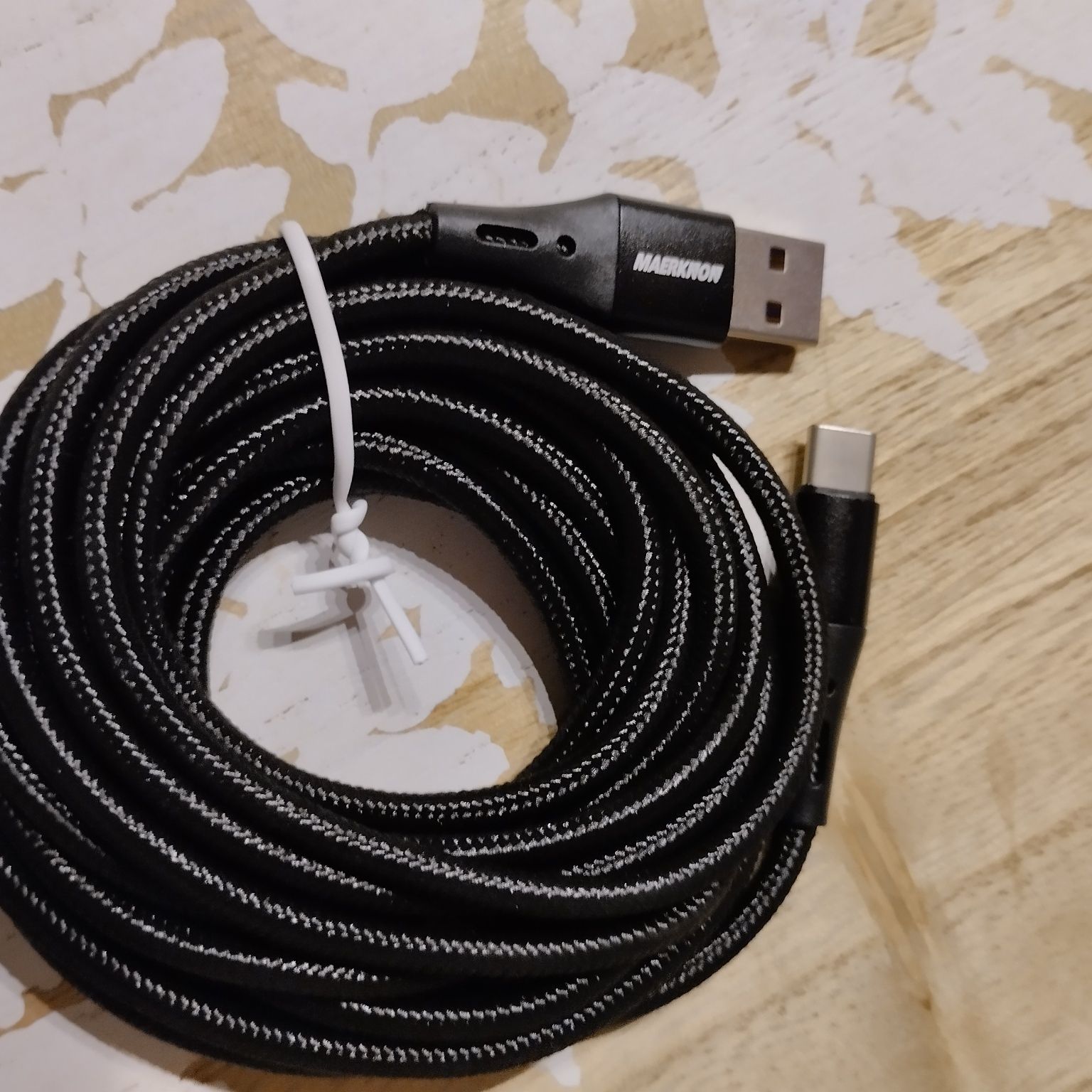 Kabel USB typu C, 3 m nowy