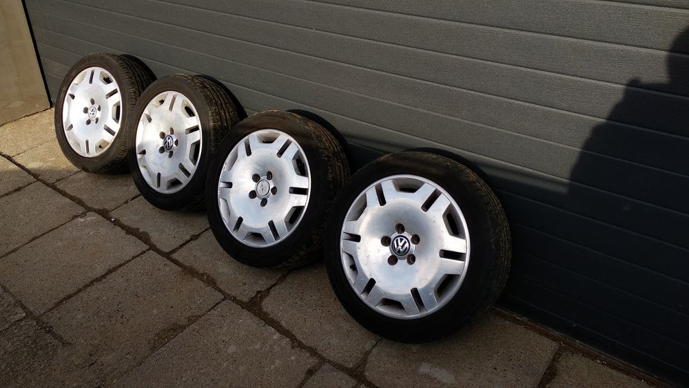Oryginalne Alufelgi 17"Cali 5x112 VW Passat B5 W8 Ronal Grenoble Opony