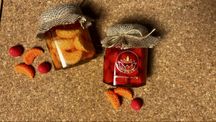 Velas de jam naturais