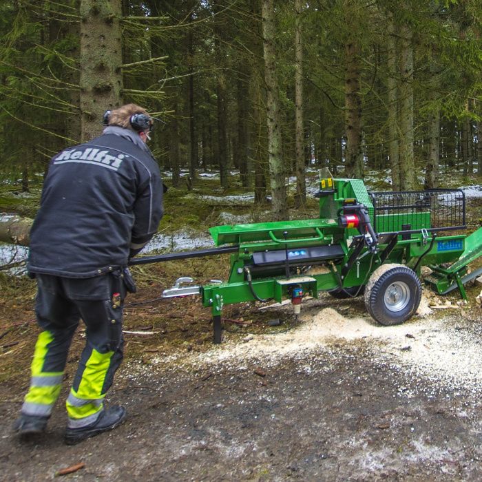 Kombajn do drzewa-wygodne rozwiazanie do łupania drzewa