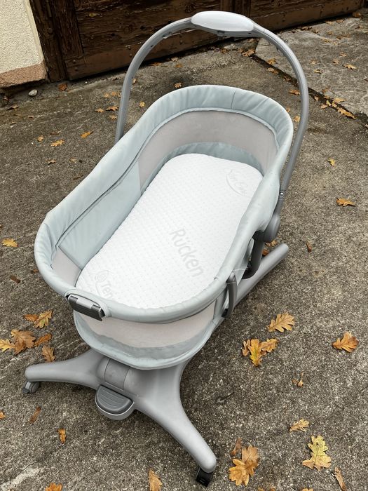 Lóżeczko Chicco Baby Hug turkusowe 4w1