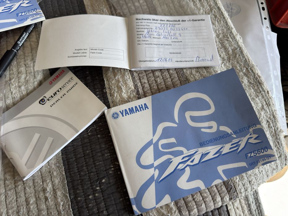 Ямаха Фазер Yamaha FZS 600 Fazer Свіжопривезена