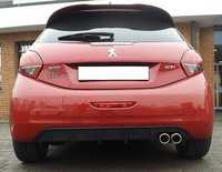 SPOILER DIFUSOR ESCAPE Aba Pala LIP PEUGEOT 208 GTI RC GT-LINE GT LINE