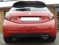 SPOILER DIFUSOR ESCAPE Aba Pala LIP PEUGEOT 208 GTI RC GT-LINE GT LINE