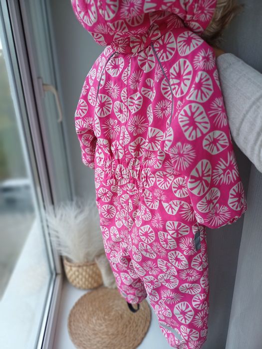 Комбінезон зимовий термо на дівчинку 86 см 92 см