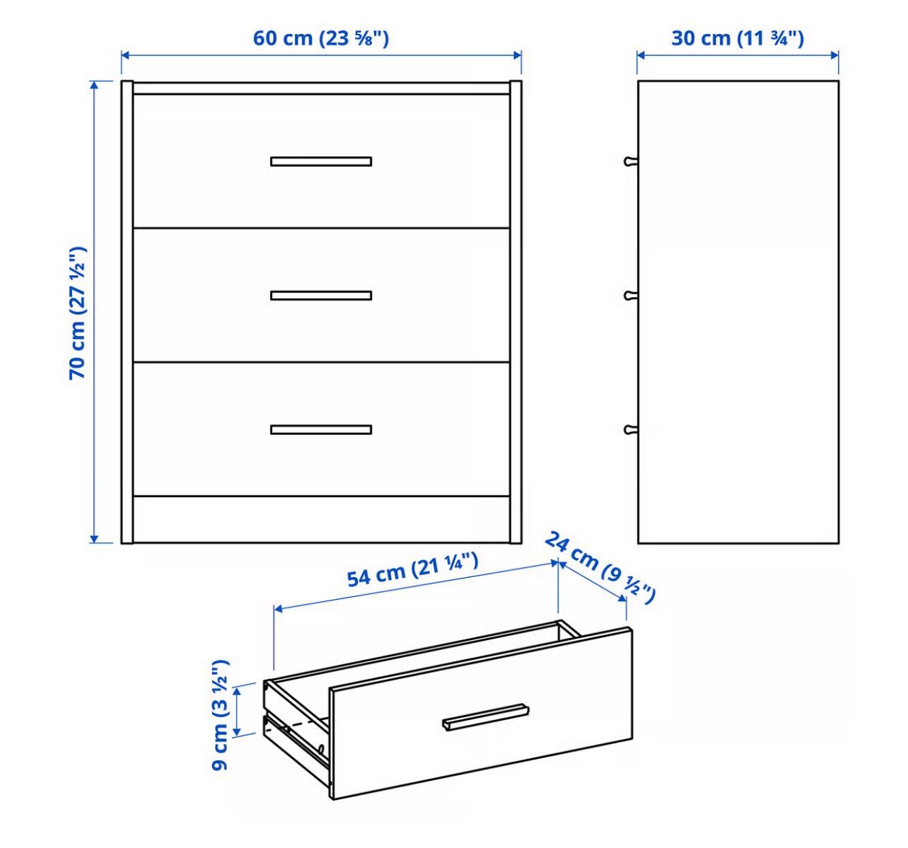 Komoda Vigrestad IKEA