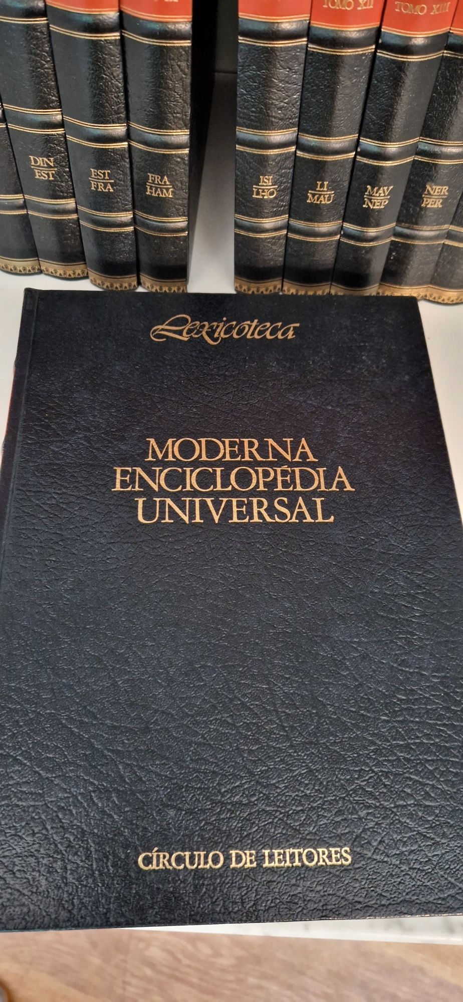 Coleção de moderna enciclopédia universal (21 volumes), de I a XXI