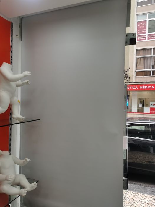 Cortina blackout térmico branco