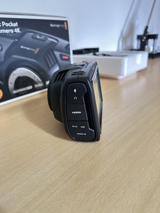 Blackmagic Pocket Cinema Camera 4k em Excelente Estado