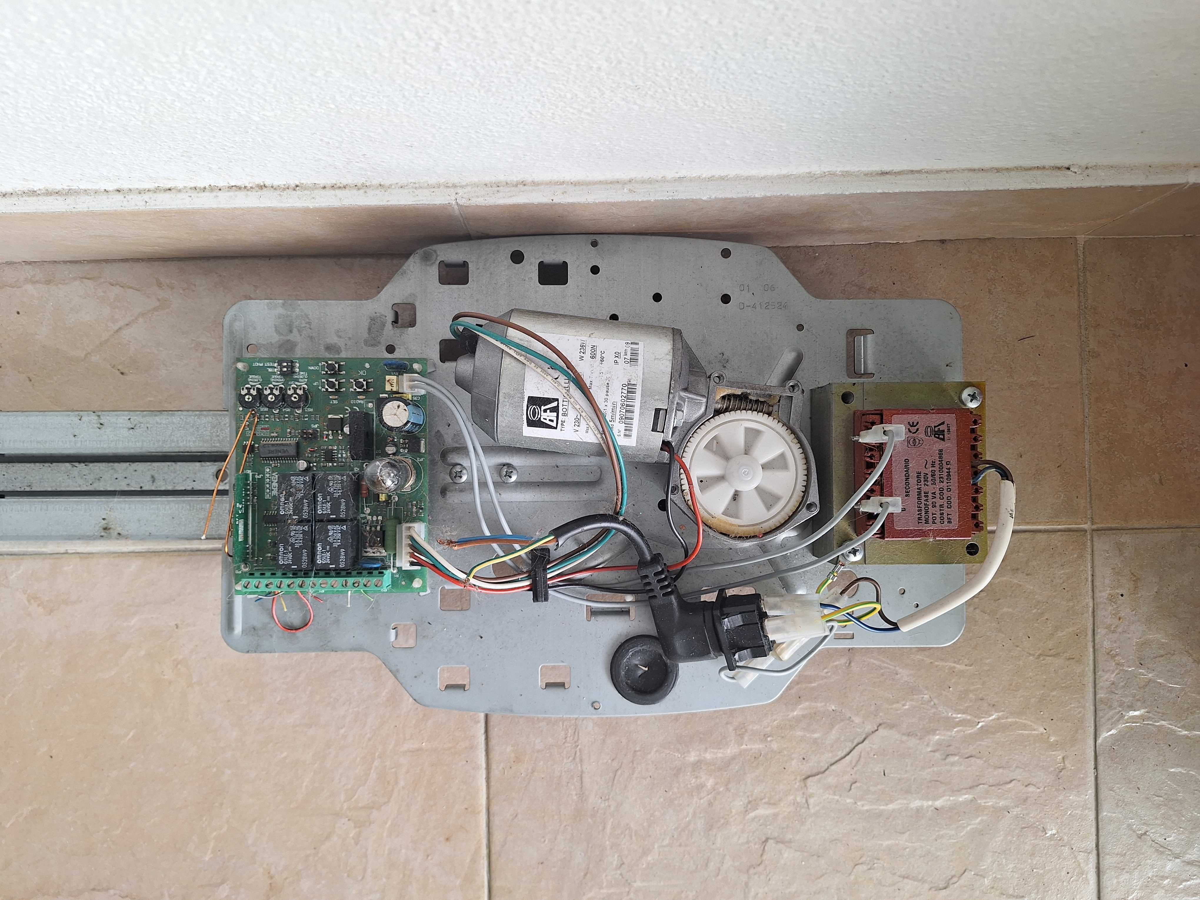 Motor seccionado BFT Peças