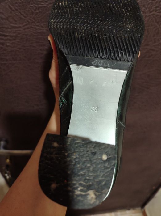 Жіночі зелені чобітки