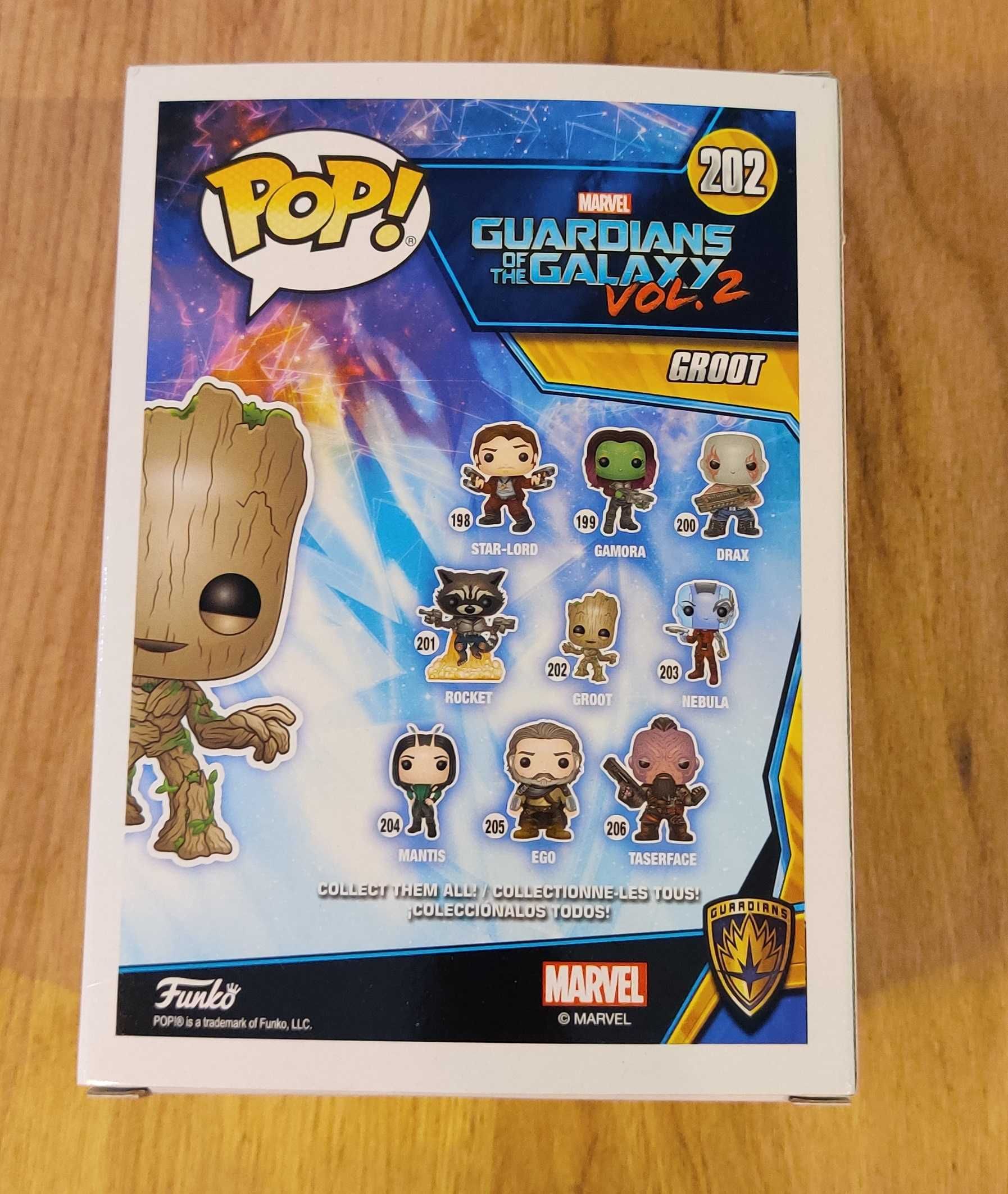 Funko Pop! Guardians of The Galaxy Vol. 2 Groot #202