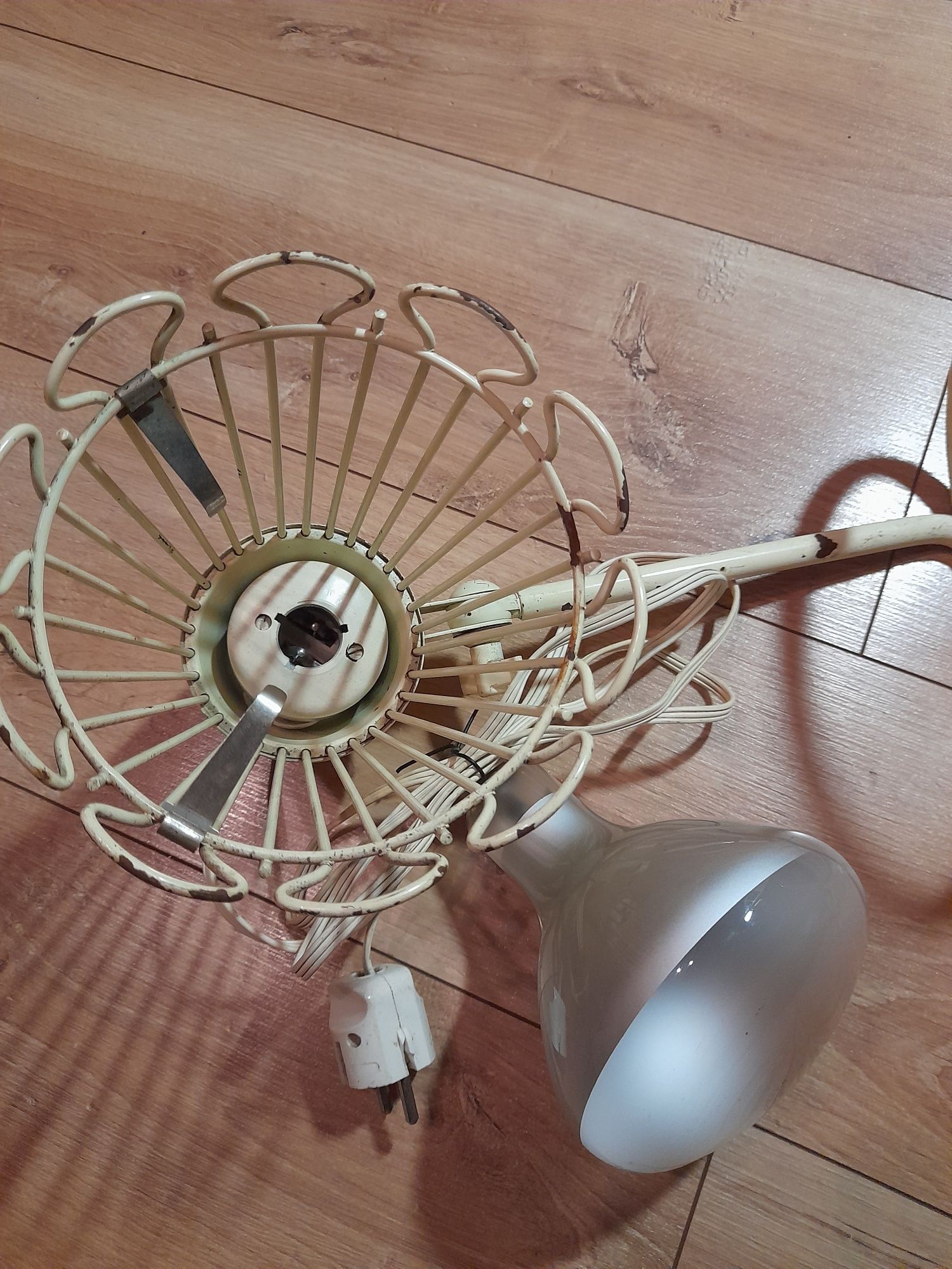 Stara Lampa Solarium Vintage Loft Philips UV