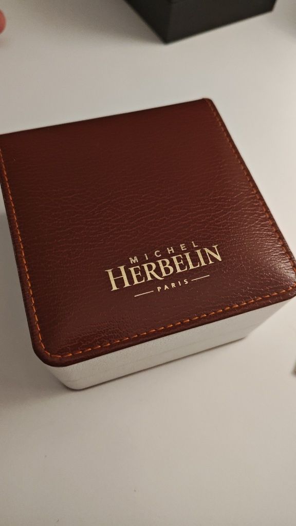 Zegarek męski klasyk Herbelin Automatic France Swiss Garniturowiec