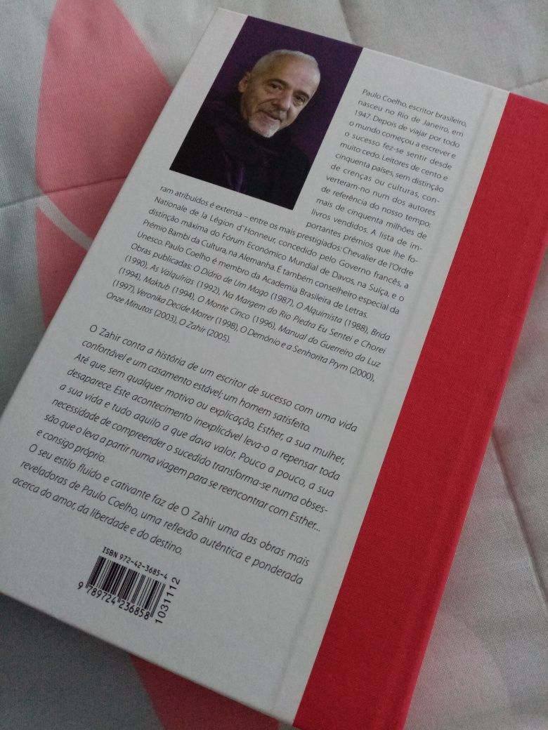 Livro O Zahir de Paulo Coelho