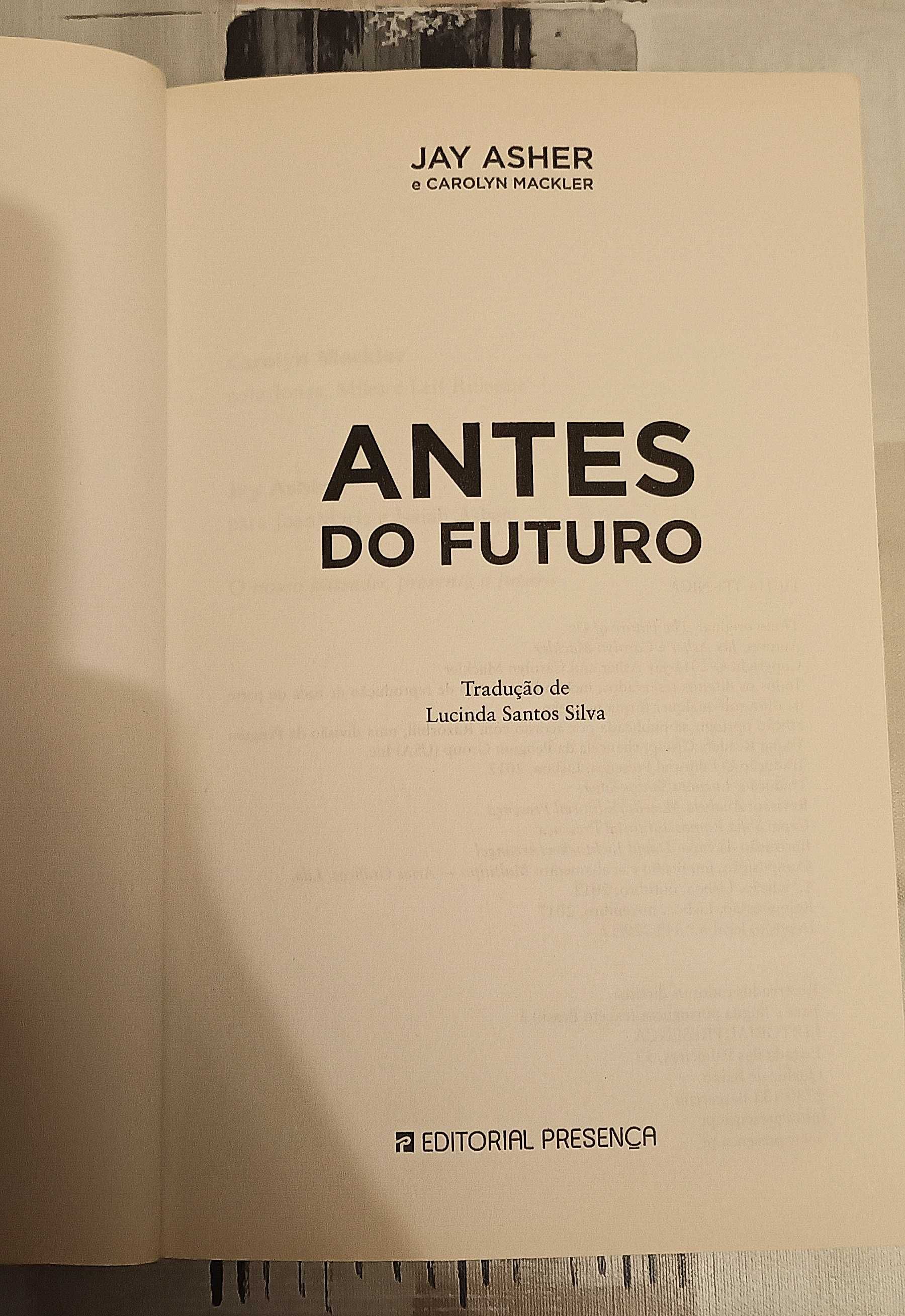 Livro Antes do Futuro