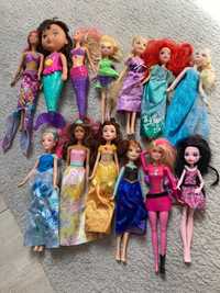 Zestaw lalek Barbie roszpunka, elza i inne