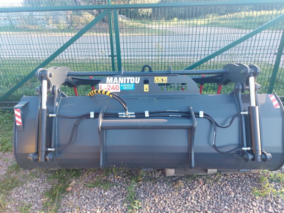 Łyżka objętościowa Łyzkokrokodyl jcb manitou merlo Szerokość 2.40