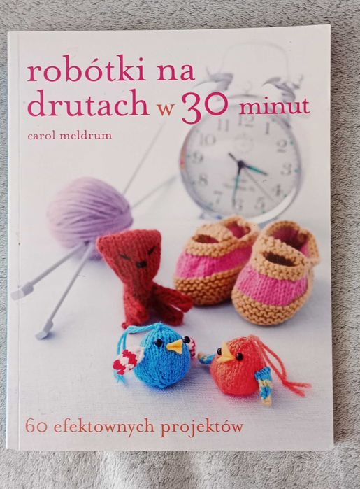 Sprzedam książkę Robótki na drutach