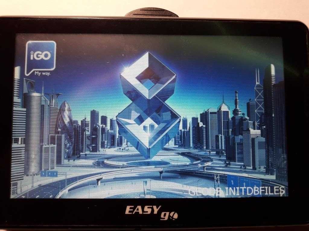 Автонавігатор EasyGo 505i+ з картами