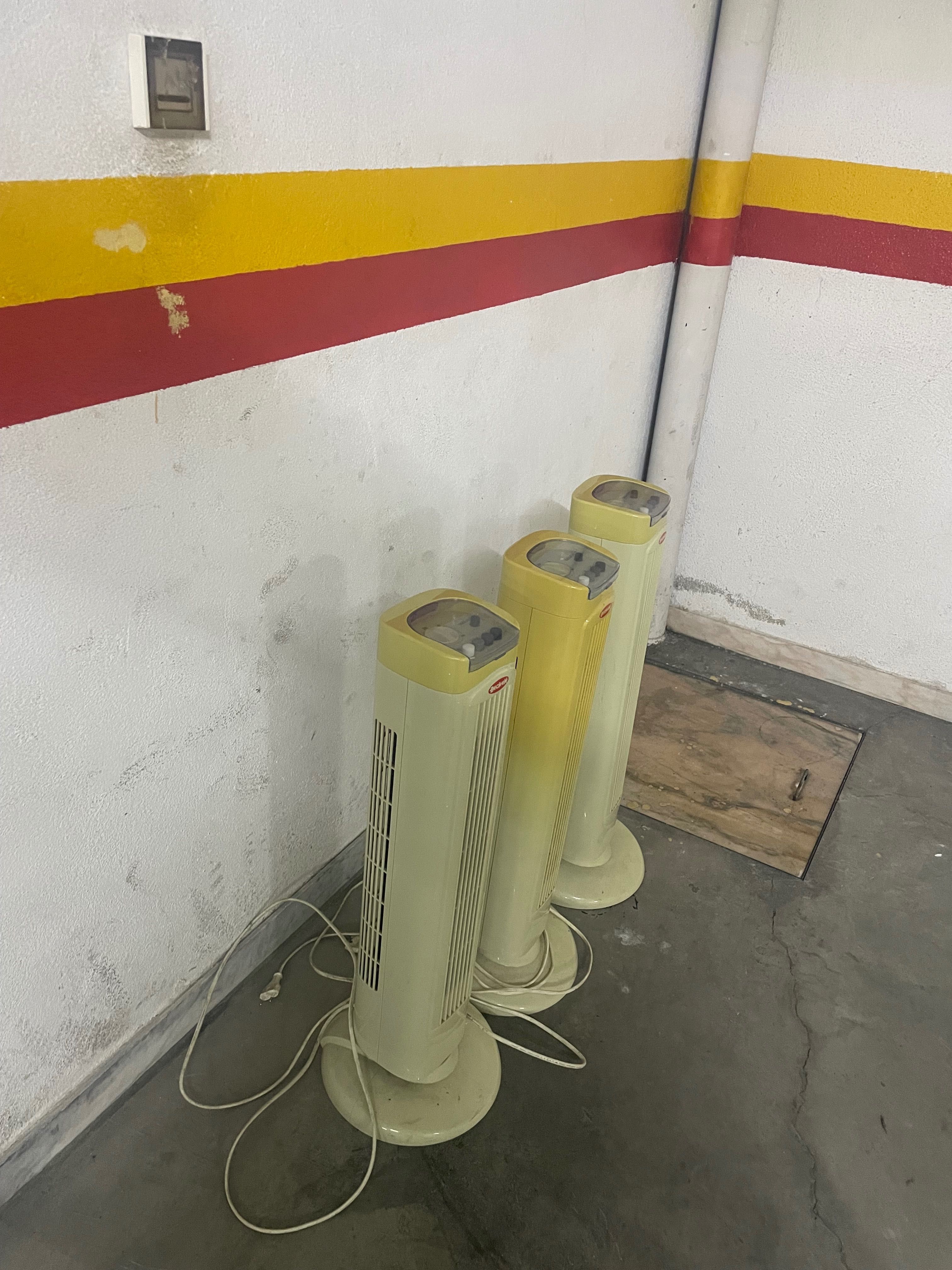 Ventiladores- ar fresco x3