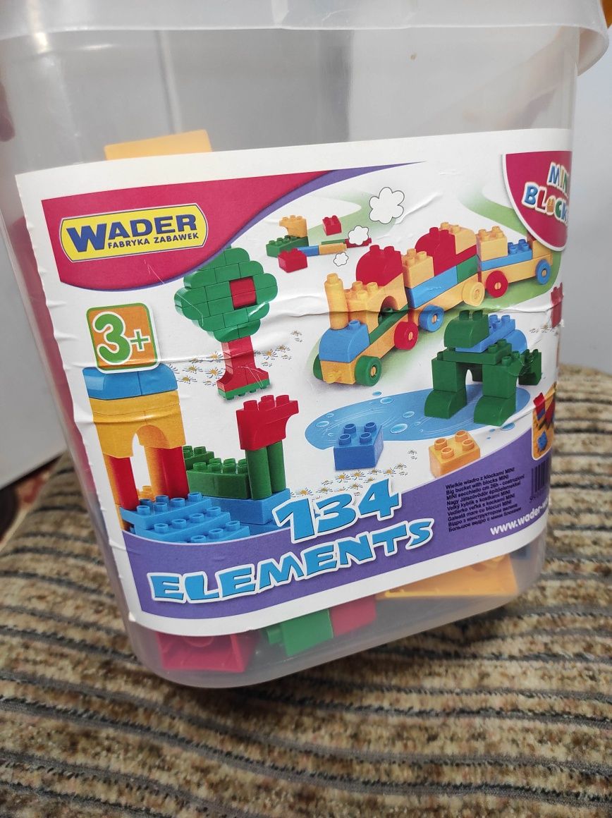 Конструктор Wader 134 елементи