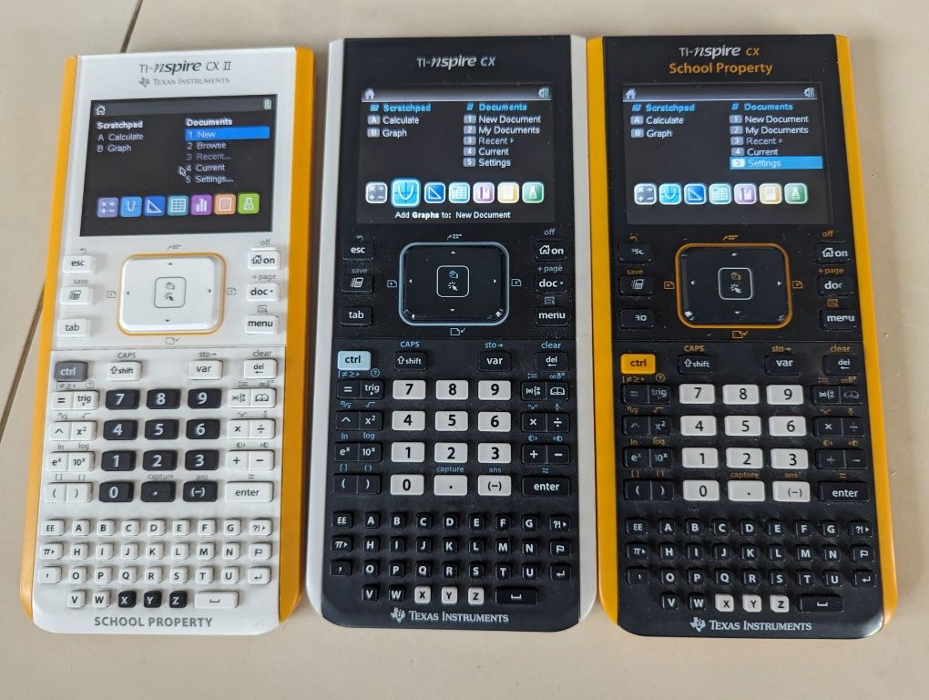 Kalkulator naukowy TI-nspire do Klasy IB graficzny Texas instruments