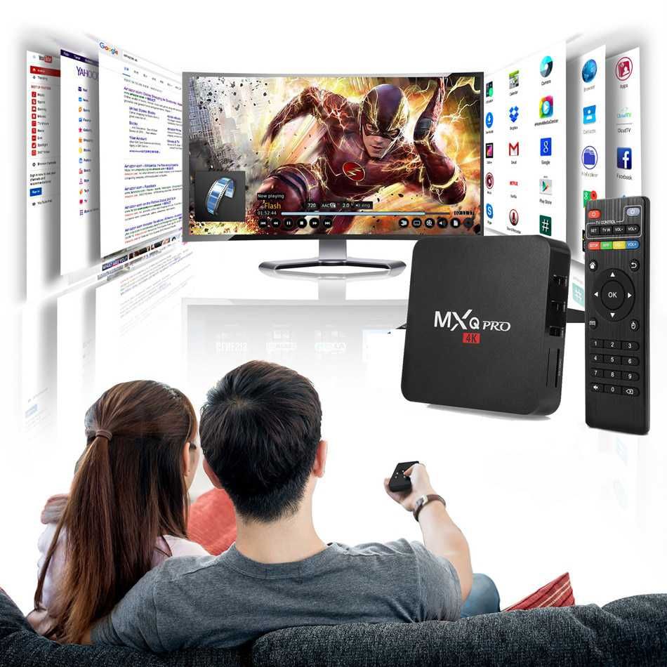 TV BOX MXQ PRO 2Gb/16Gb Smart Android 9 KODI MENU PL Telewizja