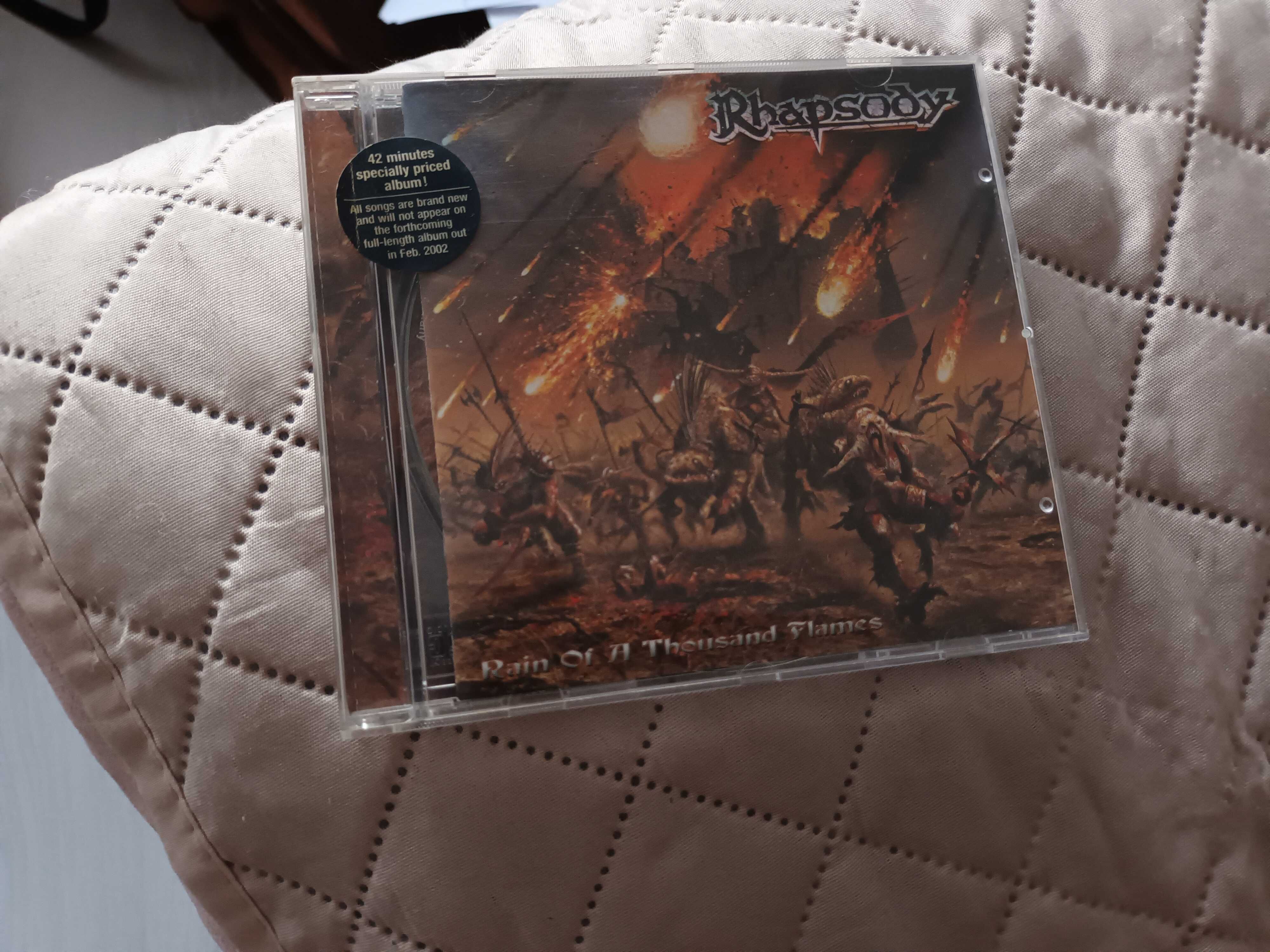 CD Rain of a Thousand Flames dos Rhapsody of Fire