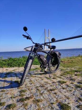 Bicicleta Elétrica Cruiser Custom