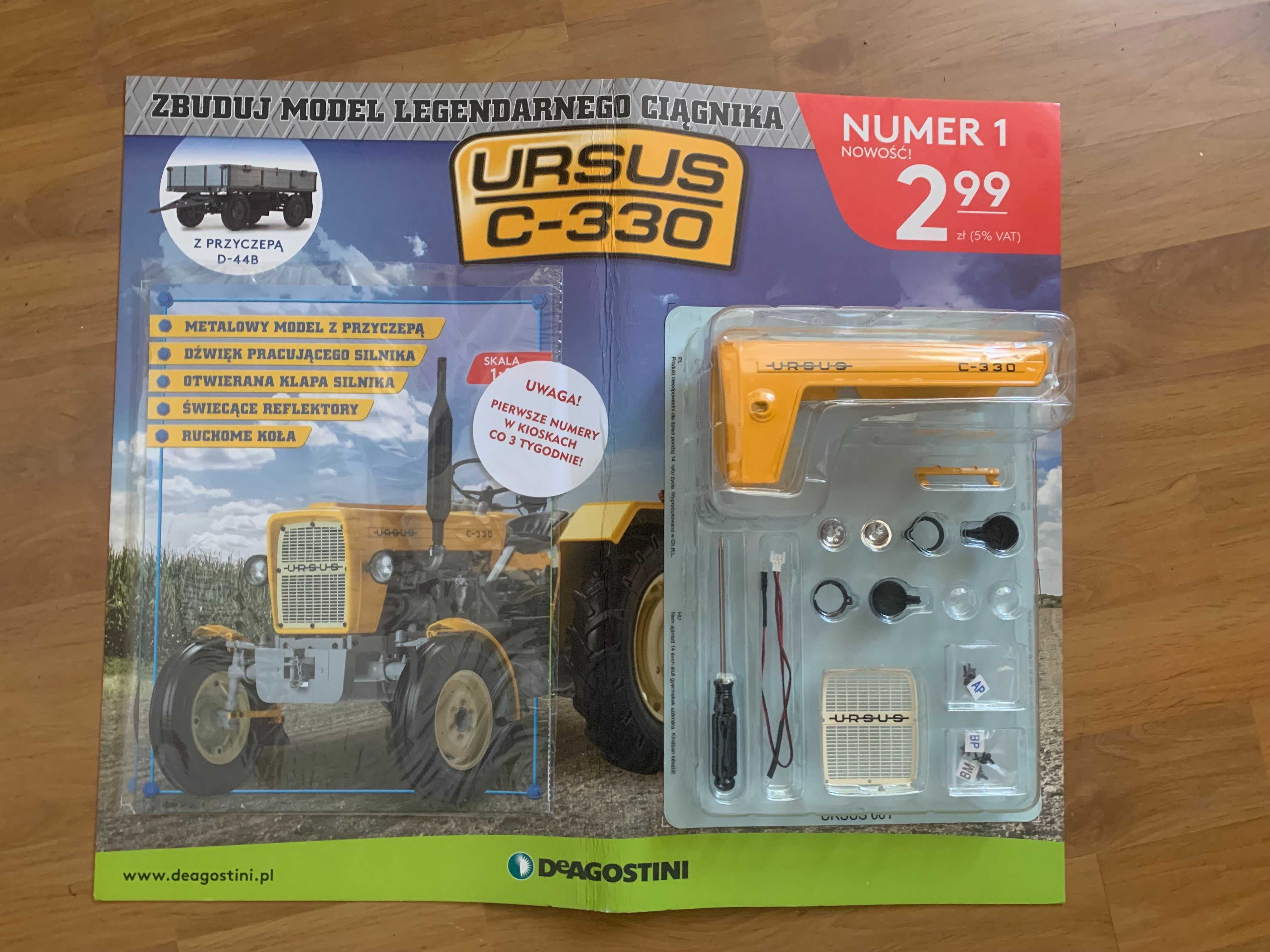 Model Ursus C330 deagostini Nr. 1
