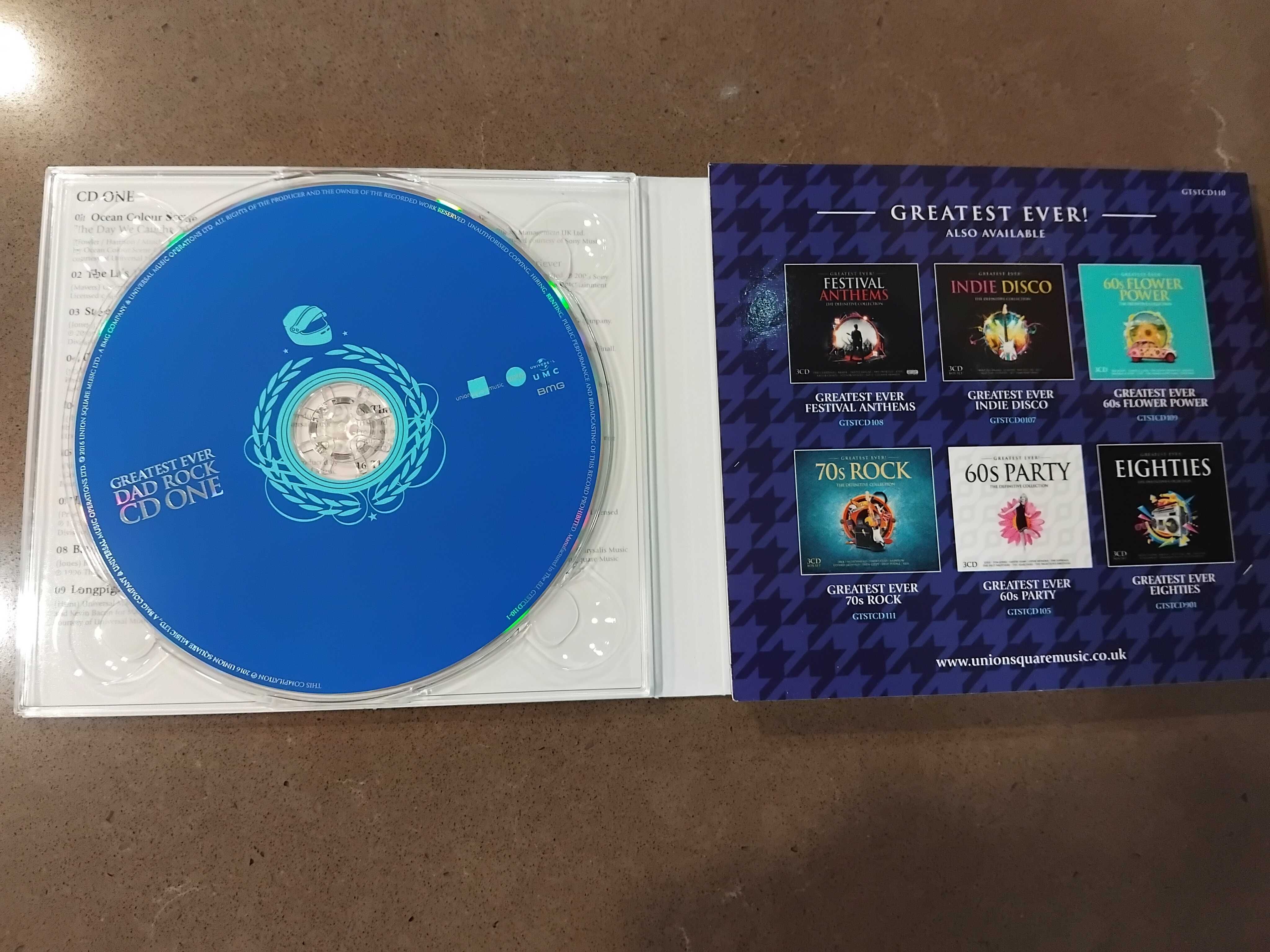 3 Cds novos de Rock