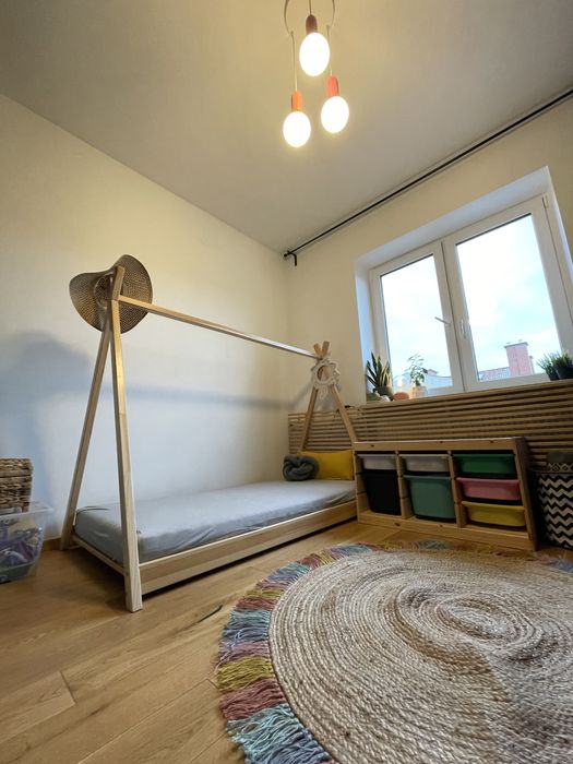 Łóżko typu tipi dziecięce 90x180 cm + materac