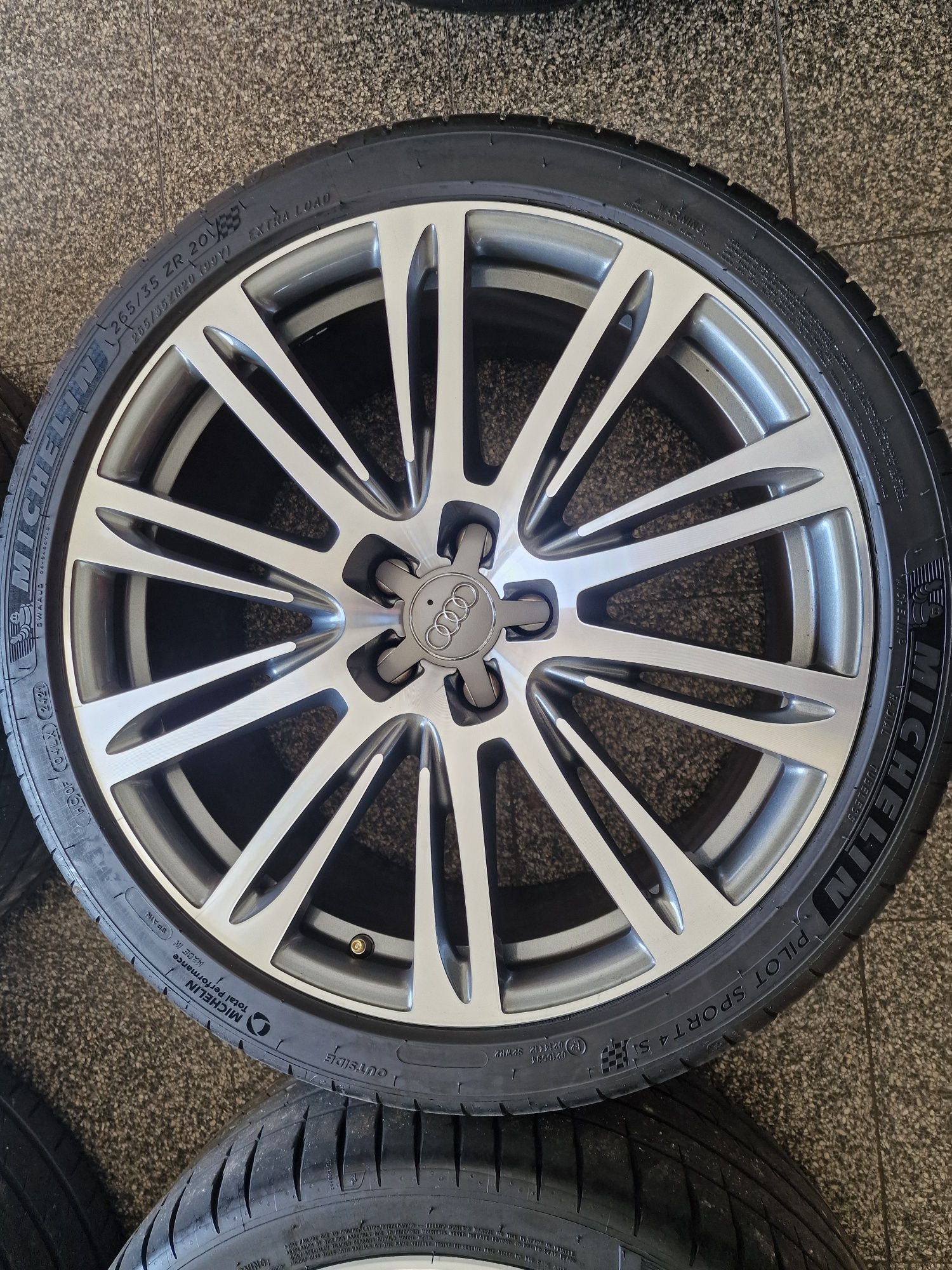 Jantes 20 A7 com pneus Michelin pilot sport 4s