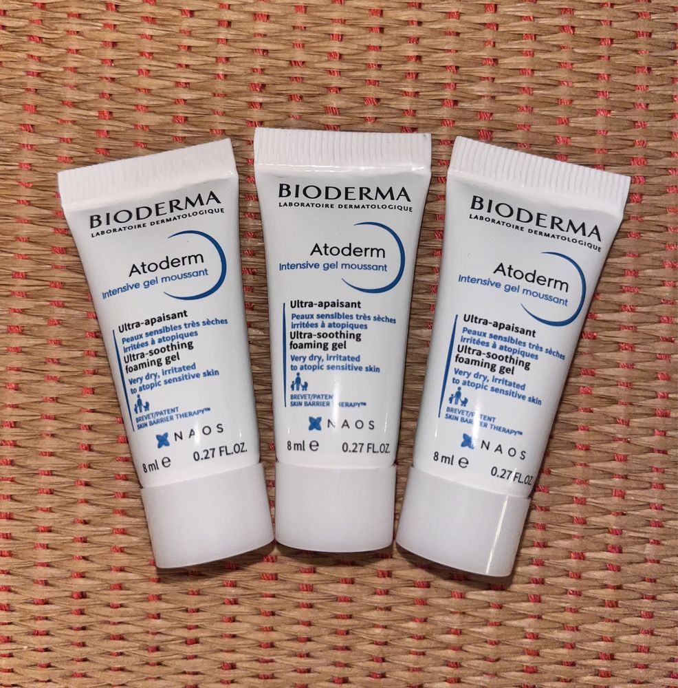 Детский очищающий гель-мусс Bioderma atoderm intensive gel moussant