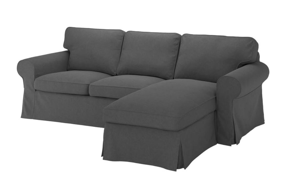 EKTORP IKEA Sofa 3-osobowa z szezlągiem