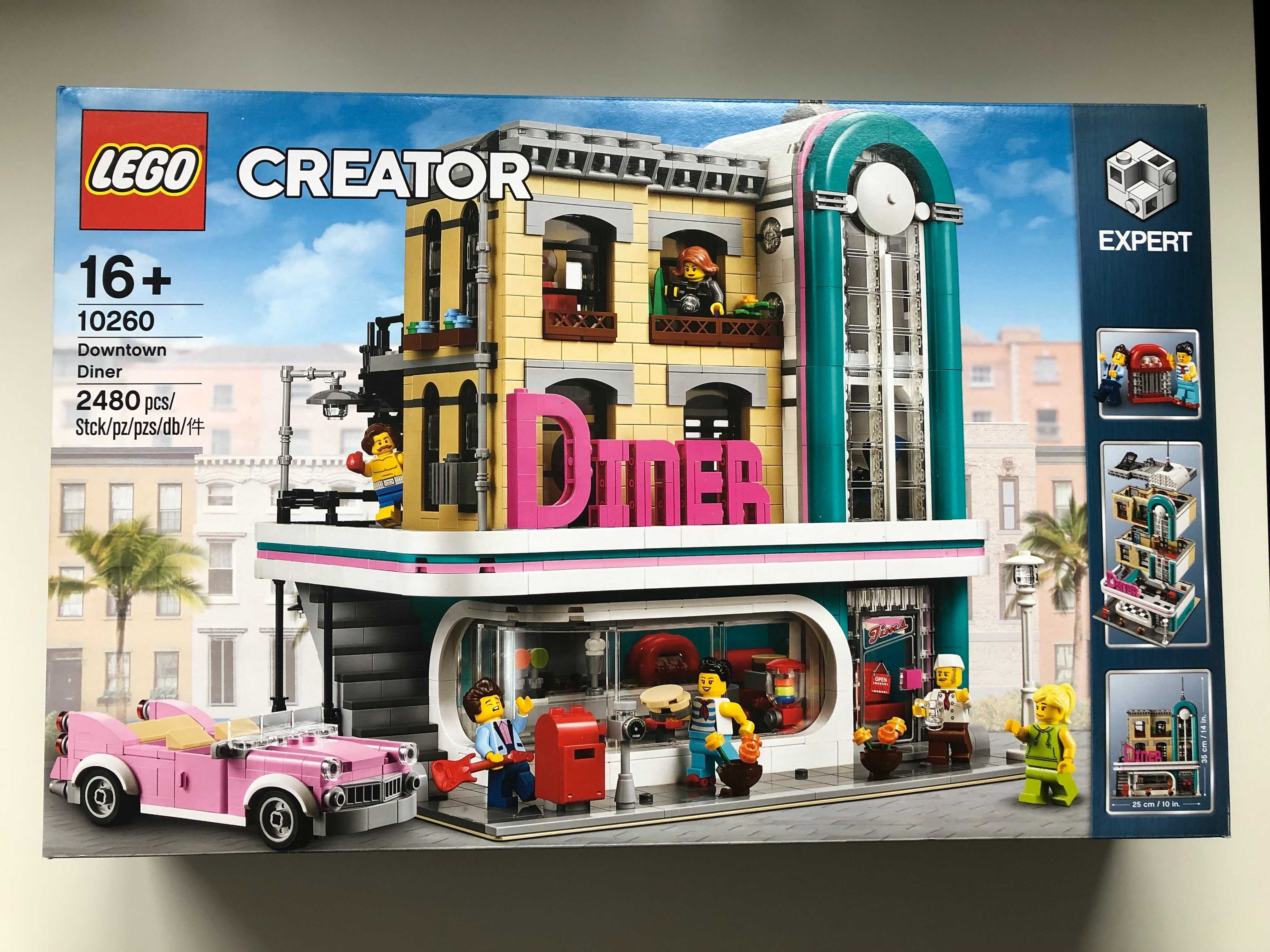 LEGO Modular 10260 Downtown Diner NOWY