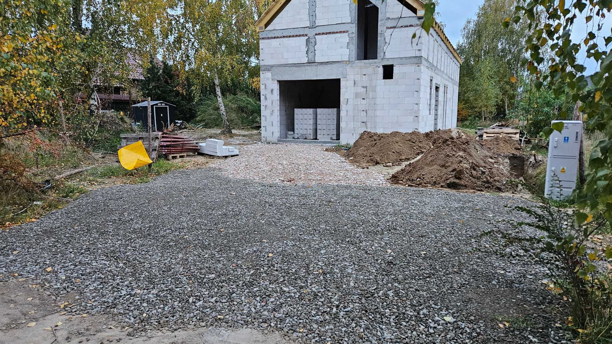 Utwardzanie podjazdów, łatanie dziur, równanie dróg, podjazd garażowy!