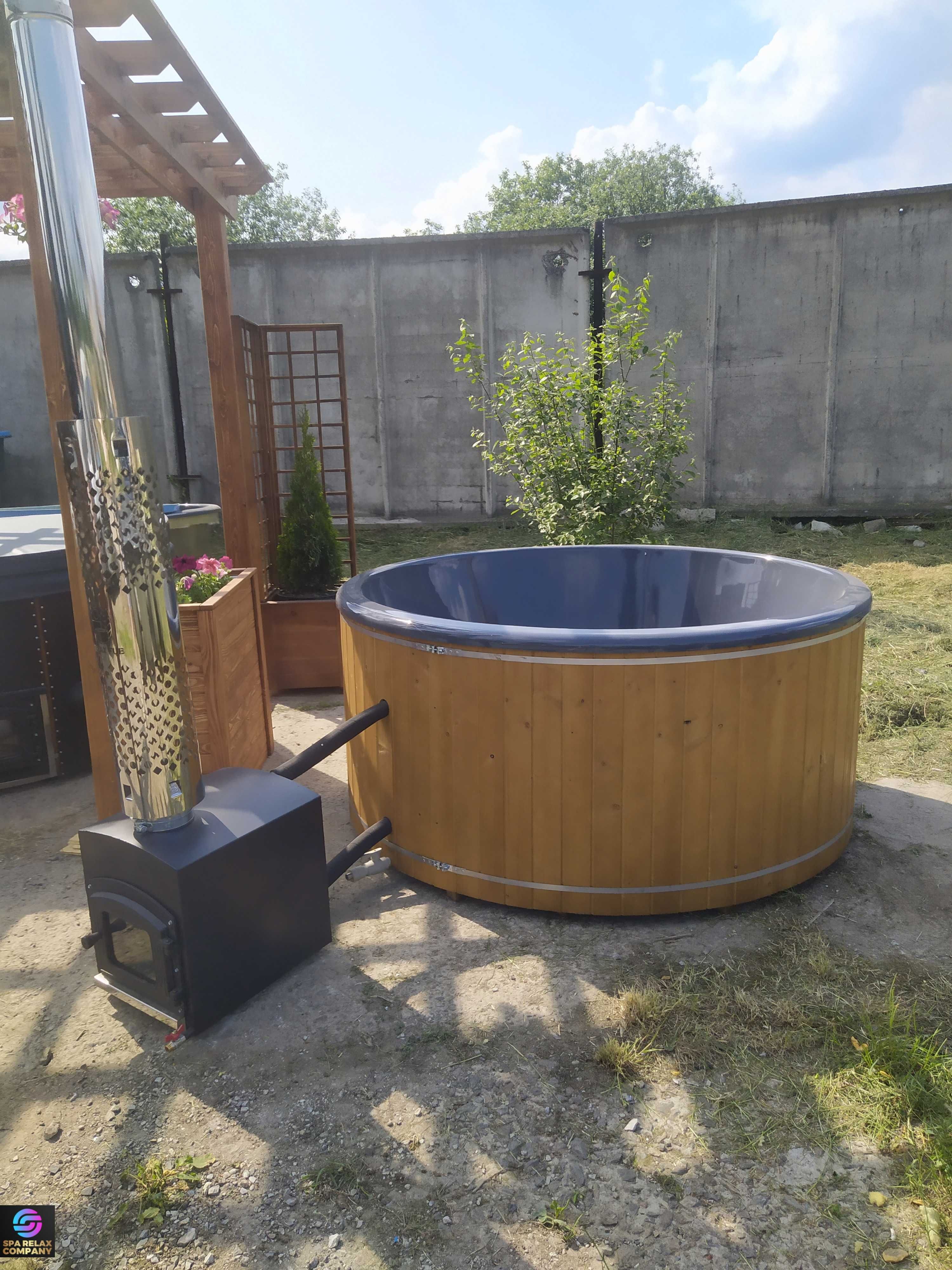 Виробники чанів джакузі. Басейн Гаряча бочка Купель на дрова
