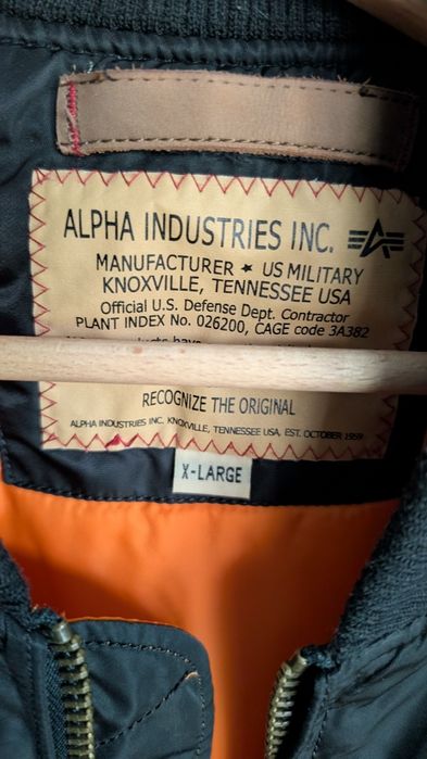 Alpha Industries kurtka, bomberka, flyers XL/L