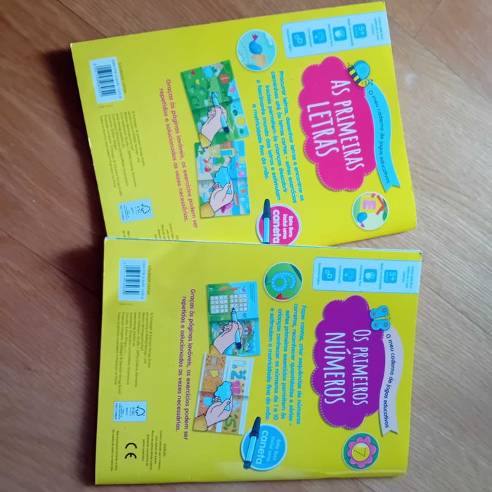 Livros escreve e apaga