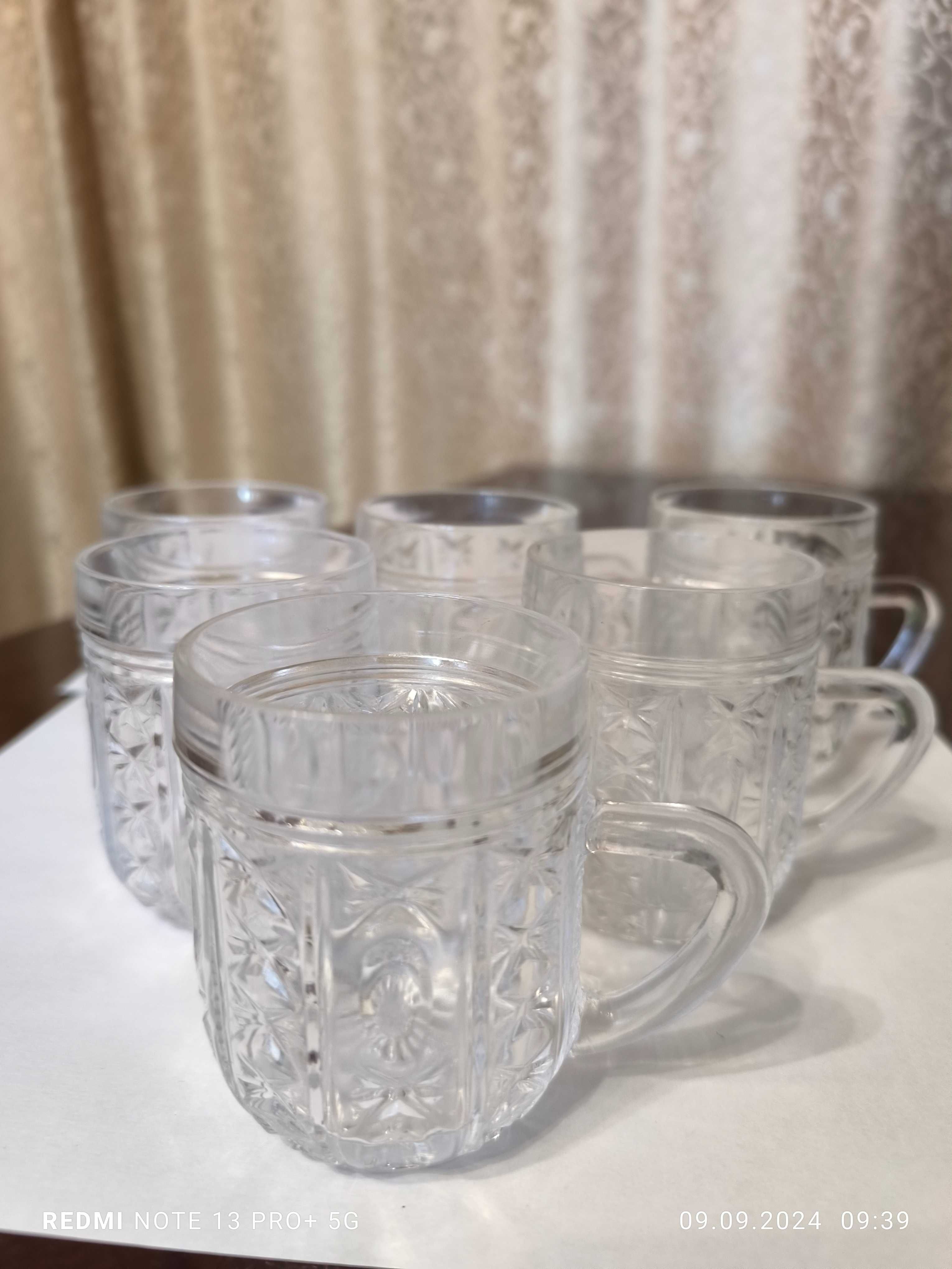 хрусталь ,рюмки ,Сервизы кофейные ,