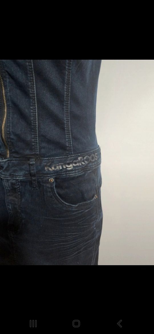 Styl + wygoda? Ta sukienka Kangaroos to hit sezonu jeans granat 36