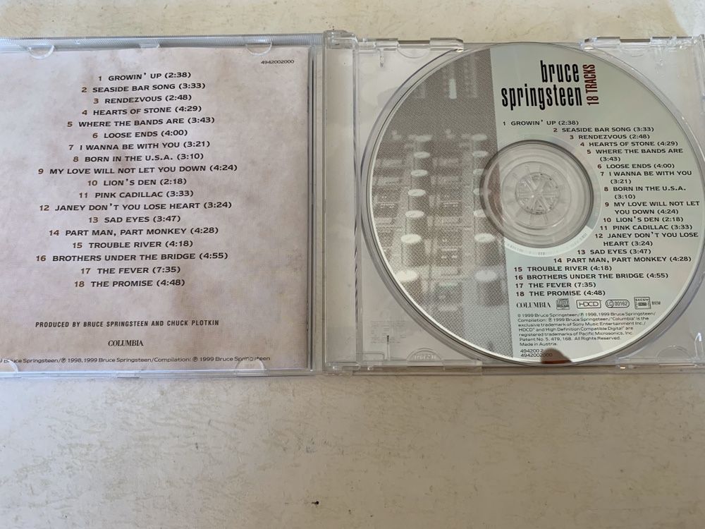Bruce Springsteen -18 Tracks, CD