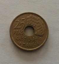 moeda de 25 pesetas 1996