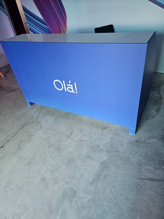 Balcão para recepção