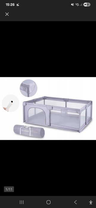 Sprzedam kojec 120x180 kidwell