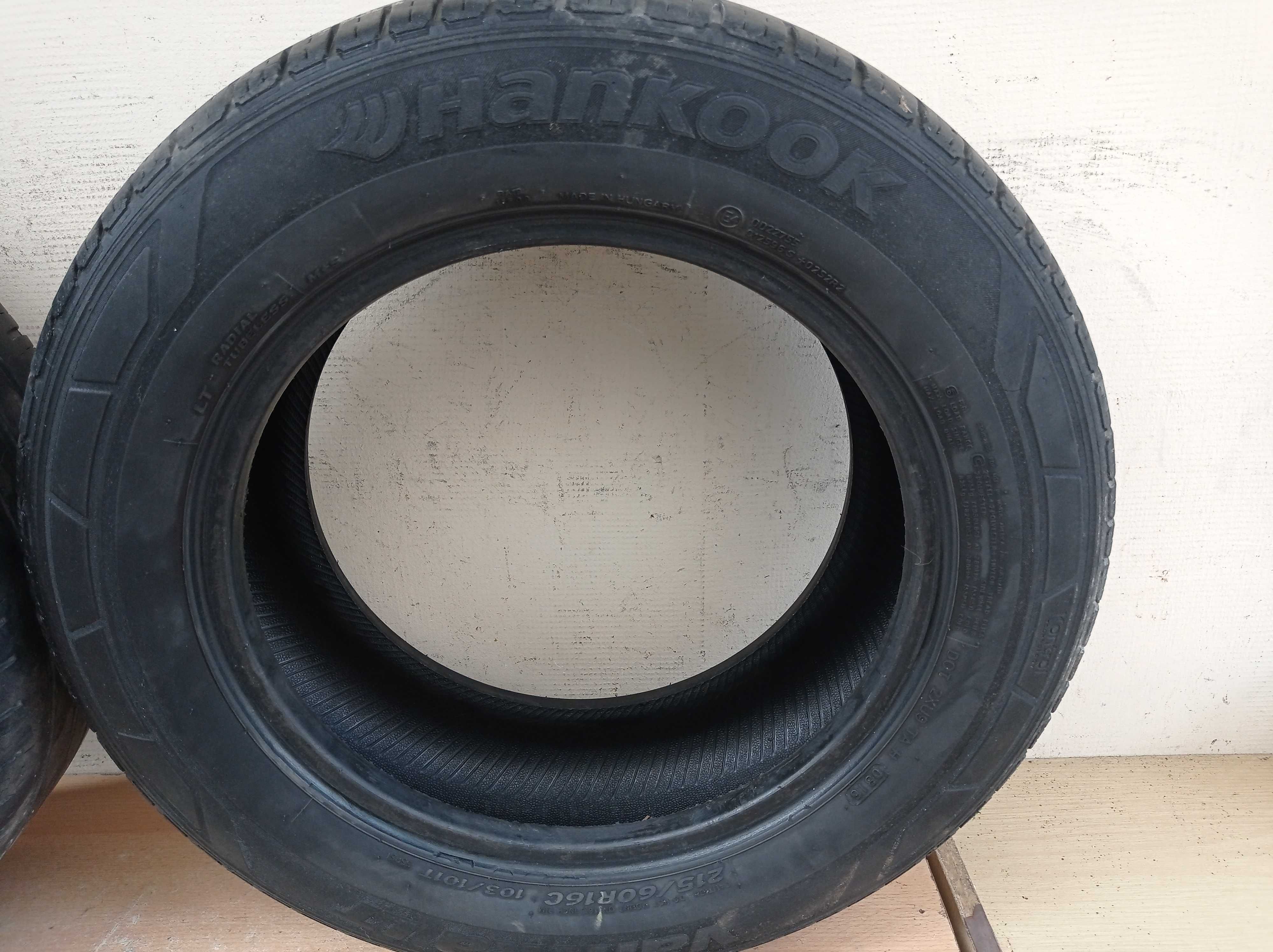 Opony Hankook Vantra  LT - 215/60/R16C - letnie.